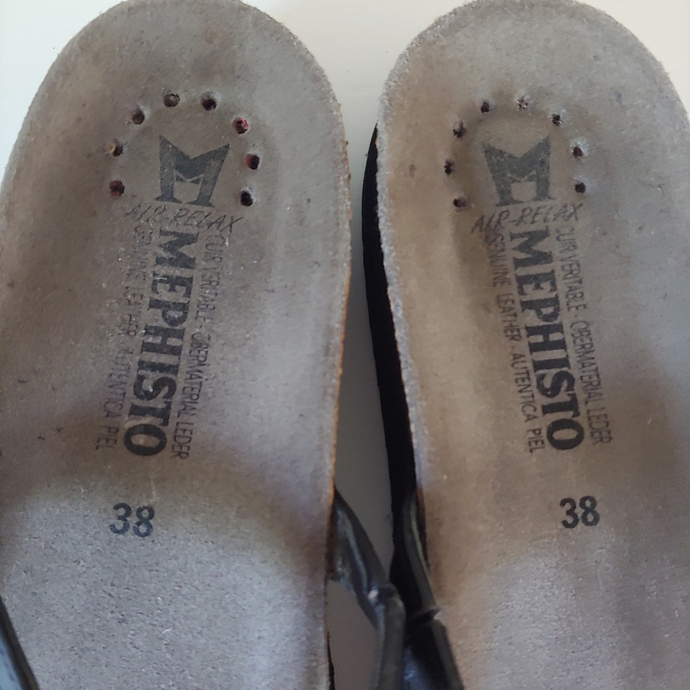 Mephisto Hatty Sandal Leather Size 7.5 - Picture 14 of 15